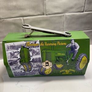 John Deere Green Collectible Toolbox